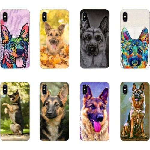 For Xiaomi CC9E Mi3 Mi4 Mi4i Mi5 Mi 5S 6 6X 8 9 SE Play Plus Pro Lite A1 Mix 2 Note 3 On Sale Phone Case German Shepherd Love
