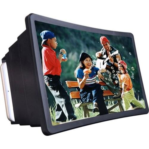 Mobile Phone Video Screen Magnifier Amplifier Expander Stand Holder for 3D Movie Display