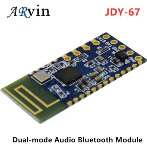 JDY-67 Dual-mode Audio Bluetooth Module JDY 67 Audio SPP Bluetooth BLE Transparent Pass-through Module