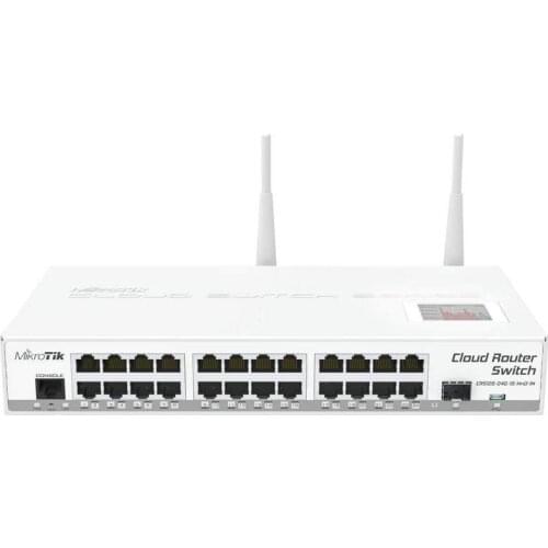 Mikrotik CRS125-24G-1S-2HnD-IN Cloud Router Gigabit Switch, Fully manageable Layer 3, 24x 10/100/1000Mbps
