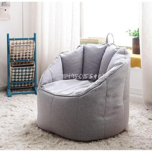 New Lazy Sofa Bean Bag Tatami Single Sofa Bedroom Living Room Small Apartment Chair