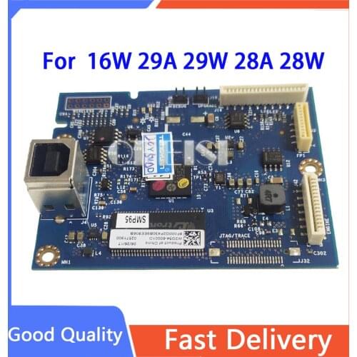 Original motherboard mainboard W2G54-60010 for HP M30A 30W 17A 17W 16A 16W 29A 29W 28A 28W formatter board printer parts