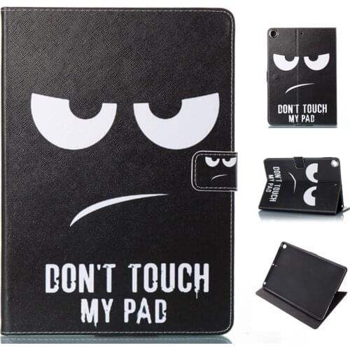 For iPad 10.2 2020 8th 7th Gen Angry Pattern Smart Sleep Case For iPad 2017 iPad 2018 9.7 Mini 1 2 3 4 5 Air 1 2 Pro 9.7 10.5 11