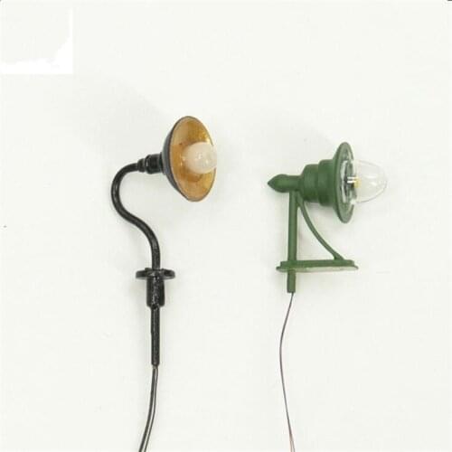 10PCS/Lot Ho Train Layout Miniature Led SMD Metal Light For Architecture Model Building Kits Toy