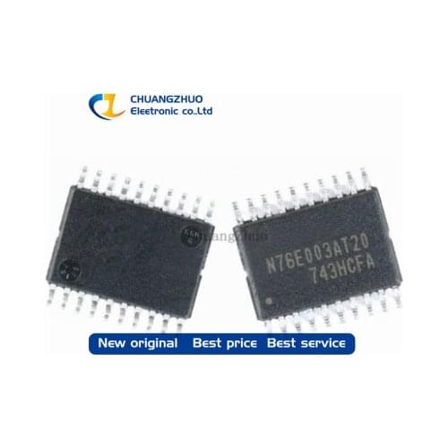 10pcs New original Mcu N76E003 N76E003At20 Compatible Substitution 8S003F3P6