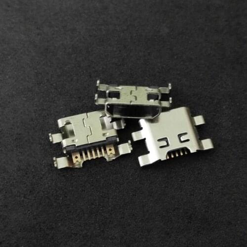 100pcs/lot Micro USB jack socket connector Charging Sync Port Charger for LG K10 2016 K420 K420N MS428 K425 K428 PREMIER L62VL K