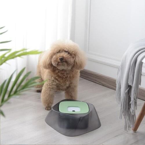 1400ml Cat Dog Water Bowl Anti-Overflow Floating Water Bowl Slow Water Feeder DispenserPet Fountain Portable Outdoor