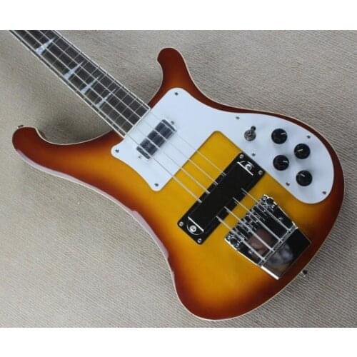 4 strings Rickenback 4003 fireglo electric bass tobacco burst 4 string Ricken 4003 bass Free Shipping