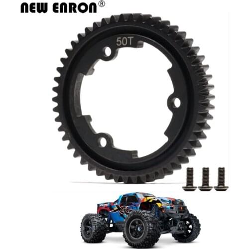 #6448 Hot Racing Harden Steel 50T 1 Mod Main Spur Gear For RC Car Part Traxxas 1/5 X-Maxx 1/7 XO-1 1/10 E-Revo 2.0 VXL New MAXX