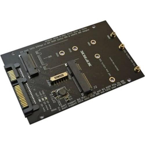 MSATA Adapter Card M.2 SSD to USB Adapter 2-in-1 Converter Reader Card Support M.2 SATA 2230 2242 2260 2280 for Laptop