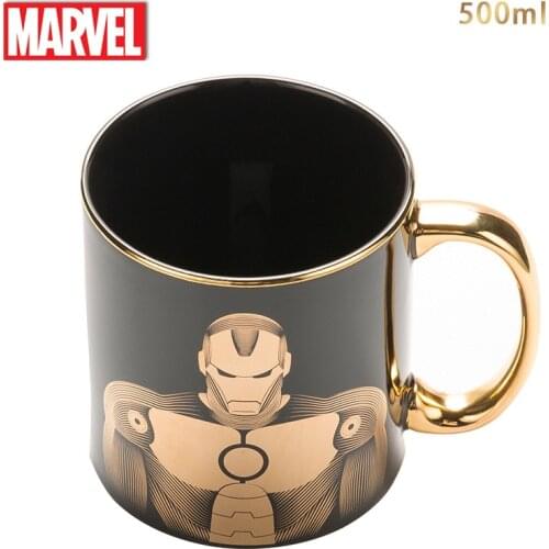 Marvel Mark Cup Avengers Ceramic Water Cup Custom Simple Large Capacity Ceramic Iron Man Coffee Cup
