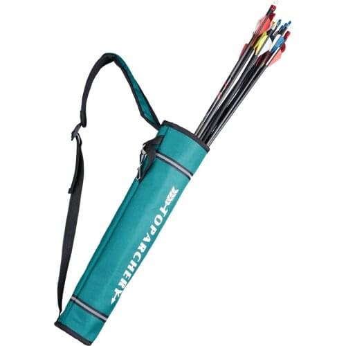 Archery Arrow Quiver Holder, Backpack and Hip Dual-Use Style, Recurve Bow Compound Target Practice Nylon Arrow Bag