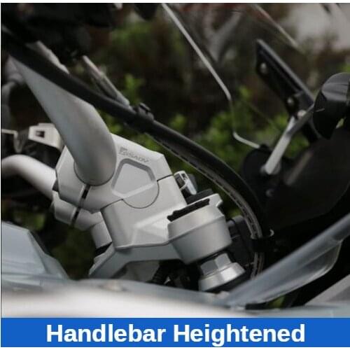 For BMW R1250GS R1250GS ADV Handle Bar Riser Heighten Motorcycle Heightening Clamp Mount Protective Security Parts