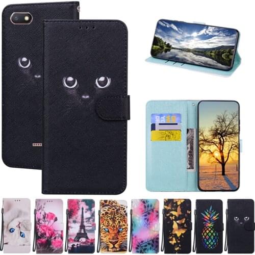 For Xiaomi Redmi 6A Case Flip Leather Magnetic Wallet Case For Redmi 6A 6 A Phone Bag Case Redmi6A a6 Luxury Book Cover Coque