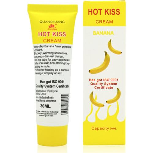 Fruit Flavor Banana Body Lubricant Oil Stimulating Gel Silk Touch Anal Lubricant Oral Sex Lubricant Excite Vaginal Lubricant