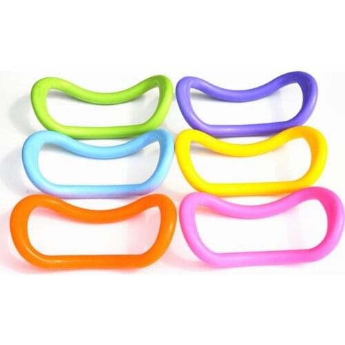 Yoga Ring Open Shoulder Beauty Back Stretching Cervical Yoga Circle Beautiful Legs Pilates Circle Back Stretching Ring Fitness