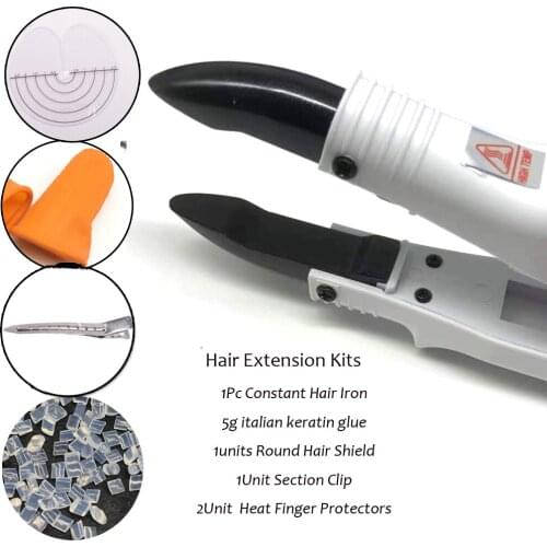 Constant Hair Connector 1Pc L611 Nail tip Flat Tip Professional Hair Extension Fusion Iron Heat Connector Wand Iron Melting Tool