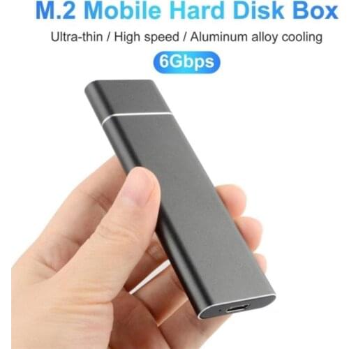 USB 3.1 Type C To M.2 NGFF SSD Hard Drive Box Aluminum Alloy Solid State Drive Case Computer Cables & Connectors