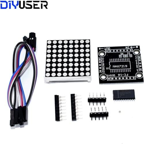 MAX7219 dot matrix module microcontroller module DIY KIT