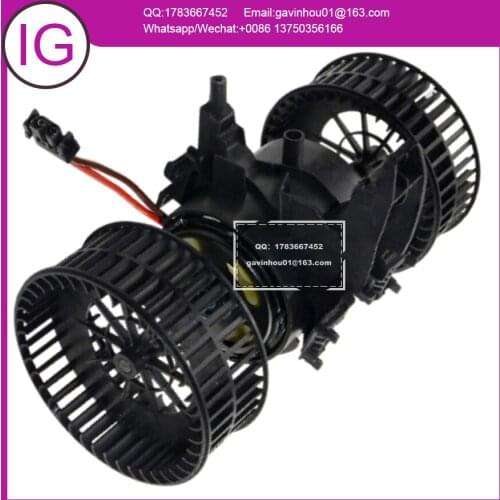 New Heater Fan Blower Motor AC 2-pole blower FOR BMW 5 E60 E61 6 E63 E64 64116933910