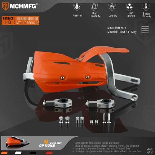 P-ZETA Pro handguards for motorcycle fit for 7/8"22mm Handlebar1-1/8 28mm Fat Bar CR XR YZ WR EX TTR CRF WRF EXC DRZ