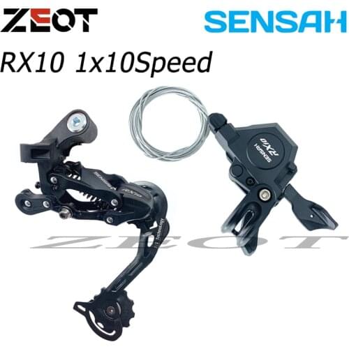 SENSAH RX10 1x10 10 Speed Derailleurs Trigger Groupset 10s 10v Shifter Lever Rear Derailleur Switches Compatible SHIMANO SRAM