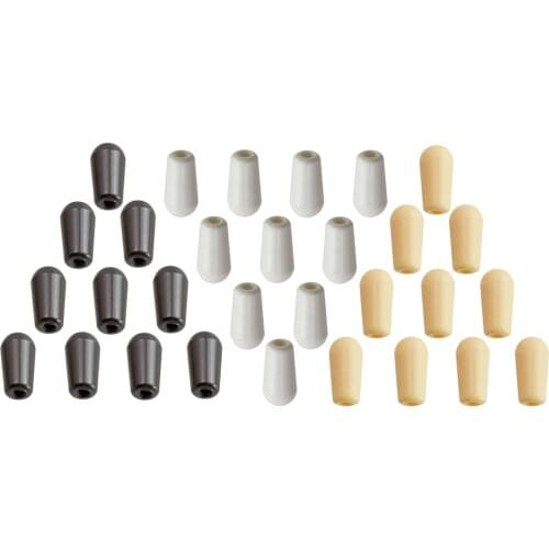 Plastic 3 Way Toggle Switches Knobs Cap Tip Stringed Instruments For Electric Guitar