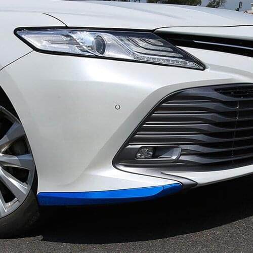 Suitable For Camry 2018-2021 Modified Anti-Collision Bar Front Bumper Rear Bumper Corner Anti-Scratch Decorative Bright Strip
