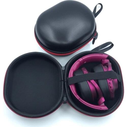 Suitable for Beats SOLO2 SONY Sennheiser JBL V300 E55BT head-mounted folding earphone bag storage box