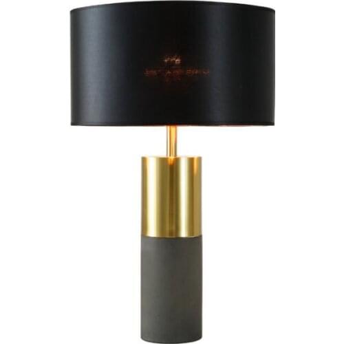 Postmodern American light luxury table lamp Nordic designer creative table lamp model room clubhouse hotel bedside table lamp