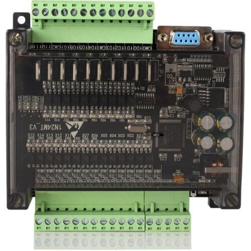 PLC industrial control board FX1N 24MT 14 input / 10 output 2 road 100K pulse output