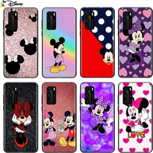 Silicone Cover Cute Mickey Mouse For P Smart S Z Mate 40 30 20 10 Plus PRO Plus Lite 2018 2019 2020 Phone Case