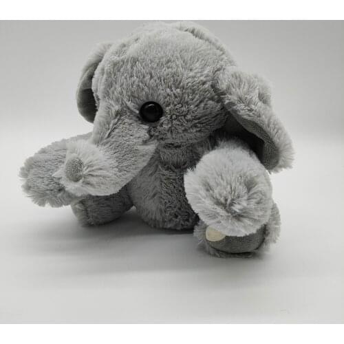 Elephant Plush Toys Baby Room Decorative Stuffed Dolls for Slepping 20cm Kawaii Animal Child Kids Plushiies Toy Pink Grey Doll