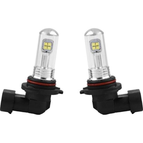 Waterproof IP68 Pair 80W LED Fog Tail Light Bulbs Car Headlight Kit 6000K Car LED Headlight