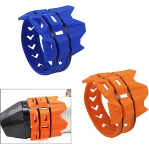 Motorcycle Exhaust Pipe Anti-scalding Ring Modified Universal Tail Throat Drop Protection Ring Protective Cover For Hon-da Yam-a