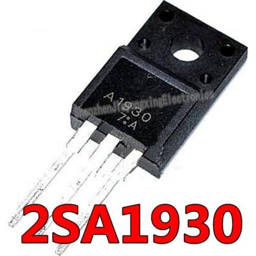 10PCS ( 5PCS 2SA1930 + 5PCS 2SC5171 ) A1930 TO-220F C5171 TO220F Original and new