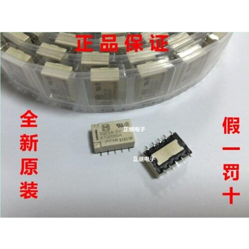 2pcs/lot New and original Signal Relays TQ2SA-5V ATQ209SA 10PIN 1A SMD