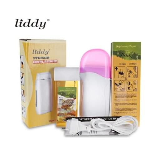 3 in 1 Wax Heater Cartridge Epilator Roll-On Depilatory Heater Waxing Paper Hair Removal Machine
