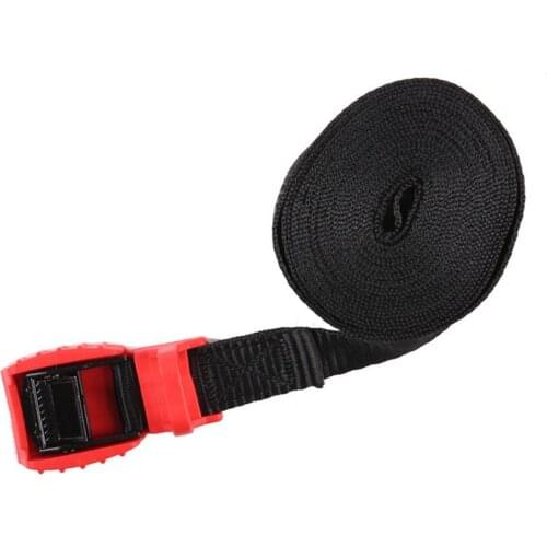 4.5/6.5M Tie Down Strap Strong Ratchet Belt Travel Tied Cargo Tie Cargo Binding Strap Adjustable Nylon Tension Belt Alloy Buckle
