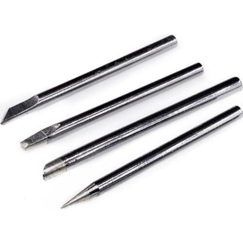 4PCS external heated Electric Solder Lead-Free Soldering Iron Tip Replacement Solder Irons Electric Soldering Iron Tips Head