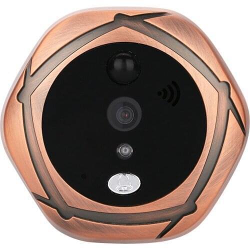 5 inch smart wireless WIFI visual cat eye doorbell remote network mobile phone APP