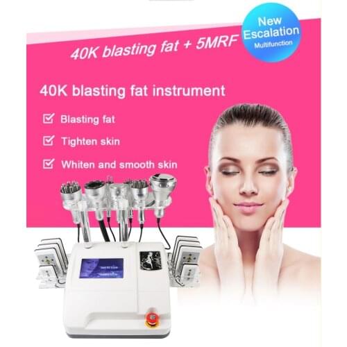Best Combination Beauty center skin care Lipolaser slim Cavitation+Radio Frequency+ Cavitation Vacuum Slimming Machine