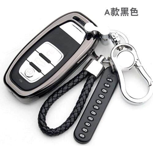 Car key cover case bag Fit for AUDI A4 A5 A6 B6 B7 B8 A7 A8 Q5 Q7 R8 TT S5 S6 S7 S8 A8L SQ5 car covers car Auto parts