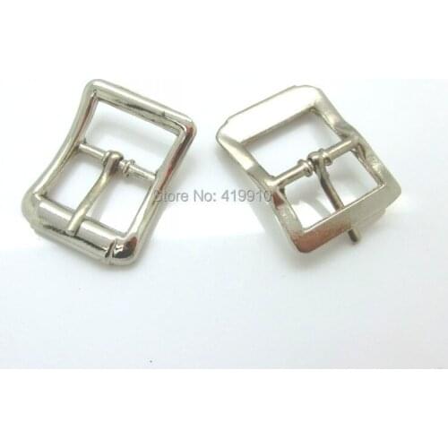 Free shipping- 10PCs Silver Tone Shoe Buckles Accessory 3x2.3cm J1240