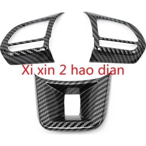 For MG5/6 Steering Wheel Button Frame Decoration Sticker Car Interior Modification Parts