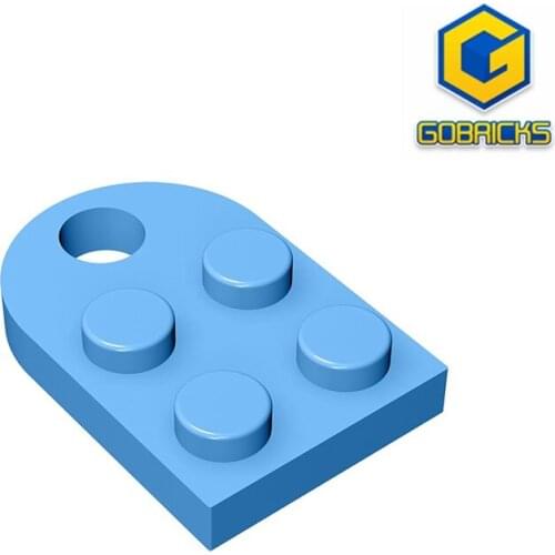 Gobricks GDS-846 Plate, Modified 2 x 3 with Holecompatible 3176 pieces of childrens toys