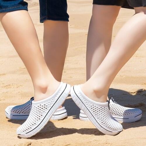 Lovers Beach Shoes Women Summer Sandals Garden Shoe Light Ladies Slippers Fashion Casual Non-slip Beach Sandalias Big Size 2021