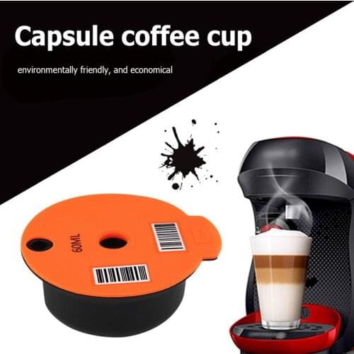 Coffee Capsule Cups & Lid for Tassimo Machine Reusable Filter Basket Pod Coffee Machine Home Kitchen Gadgets