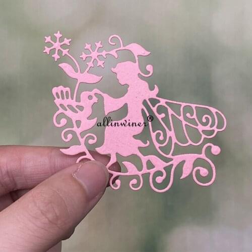 Girl swing Metal Cutting Dies Stencils For DIY Scrapbooking Decorative Embossing Handcraft Die Cutting Template
