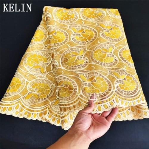 Nigerian Net Lace Fabric 2020 High Quality Sequins Lace African Mesh Lace Fabric French Tulle Lace For Wedding Dress FN030